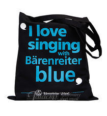 Taška Látková - "I Love Singing with Bärenreiter Blue"